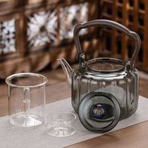 兴梵煮茶壶2023新款全玻璃蒸煮一体养生壶煮茶炉电陶炉蒸汽喷淋式