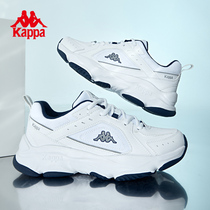 Kappa男鞋运动鞋男2024夏季新款户外软底跑步鞋厚底休闲小白鞋子