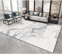 新中式客厅地毯沙发茶几现代中式禅意中国风书房满铺地毯地垫