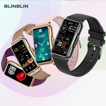 BLINBLIN智能手表运动记计信息提醒心率睡眠监测血压血氧1.47英寸大屏幕智能手环兼容苹果小米oppo华为H80