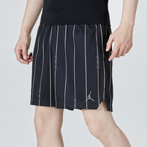 耐克篮球短裤男2023夏季新款JORDAN条纹运动休闲五分裤DM1358