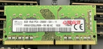SK海力士8GB 1RX8 PC4 2666 DDR4 笔记本内存HMA81GS6JJR8N-VK