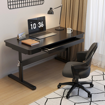 手动可升降桌子小型电脑桌卧室家用工作台办公桌学生写字学习书桌