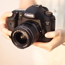 Canon/佳能7d 高清旅游专业单反数码相机 中高端婚庆录像70d 80d