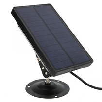 监控太阳能板充电器 摄像头内置18650电池太阳能充电板 3米DC接口