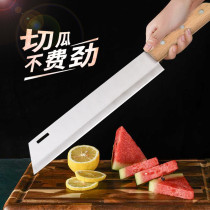 不锈钢加长切瓜刀切西瓜专用刀具商用大号水果刀家用切哈密瓜果刀