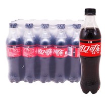 可口可乐 零度可乐 无糖汽水 500ml*24瓶/箱 北京包邮