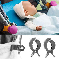 多功能婴儿推车盖毯夹挡风毛毯夹子宝宝防踢被子夹童车夹出行用品
