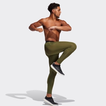 Adidas阿迪达斯 男子健身训练跑步运动紧身长裤  GL8916 ED9288