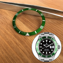 做旧铝夜光圈口 绿色刻度圈适配RLX劳力士潜航者水鬼手表16610lv