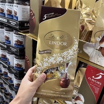 现货美国直购Lindt瑞士莲喜糖情人节礼物软心牛奶黑巧克力600g