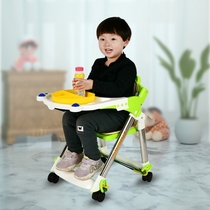 宝宝餐椅吃饭座椅儿童矮脚饭桌可折叠便携式婴儿椅子多功能餐桌椅