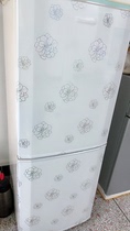 冰箱贴纸 翻新贴老款装饰冰箱门自粘简约现代双开门全包侧面防水