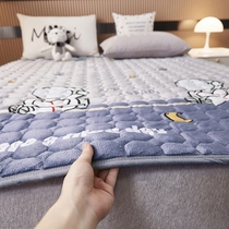 床垫新款学生家用加厚法兰绒床褥垫子保暖软垫可机洗宿舍床铺护垫