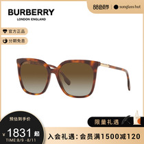 BURBERRY博柏利墨镜女渐变时尚方形板材巴宝莉太阳眼镜0BE4347F