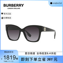 BURBERRY博柏利太阳镜女新款时尚方形板材墨镜巴宝莉眼镜0BE4345F