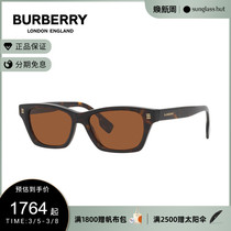 BURBERRY博柏利太阳眼镜男2022新款韩版潮流方形板材墨镜0BE4357F