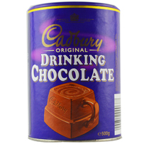 包邮送勺英国进口吉百利甜巧克力粉可可粉朱古力糖粉热冲饮品500g