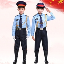六一儿童升旗手服装幼儿园小中学生仪仗队护卫队礼兵服男女童阅兵
