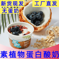 纯素酸奶Yeyo椰优格椰子酸奶谷物包代餐益生菌低温植物基酸奶
