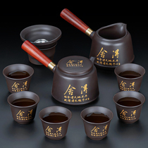 紫砂茶具套装家用户外旅行便携式潮汕功夫茶壶茶杯送礼高档可定制