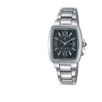 西铁城(CITIZEN)手表 光动能电波不锈钢表带女士手表ES5000-55E