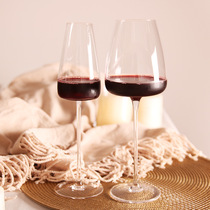 奢华创意勃艮第红酒杯 套装家用水晶玻璃大号大肚葡萄酒杯高脚杯