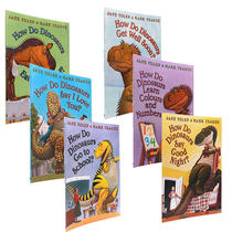家有恐龙英文原版绘本 How Do Dinosaurs 吴敏兰书单推荐 行为养成安全教育情商培养6册全套装 儿童图画书3-6岁亲子读物可搭皮特猫