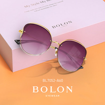 BOLON暴龙新款潮流太阳镜女蝶形墨镜个性时尚眼镜BL7052