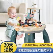 游戏儿童早益智多教功能婴儿玩具桌桌子61773积1一2岁木宝宝幼儿