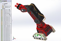 远程控制履带式机器人设计图纸 Cero设计 附IGS STP格式