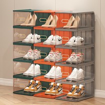 鞋盒收纳盒透明鞋架鞋柜鞋收纳神器鞋架子省空间鞋子鞋盒子硬塑料