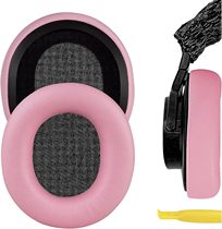 Geekria耳机海绵套适用SONY MDR-7506 耳机棉 蛋白皮 粉色