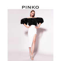 【DTI系列】PINKO女装塔夫绸中长包臀修身连衣裙100128A0GU