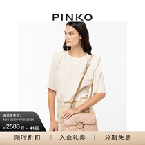 PINKO2023大号绗缝斜挎PUFF飞鸟包100038A0F2