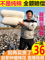 新疆棉被冬被加厚保暖棉花被子手工单人棉絮棉胎被芯褥子纯棉垫被