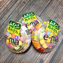 日本进口uha味觉糖ema彩色杂果润喉糖约会接吻香气木糖醇携带方便