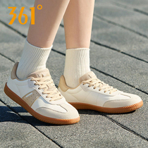 361女鞋运动鞋2024夏季新款鞋子休闲鞋德训鞋平底百搭软底板鞋女