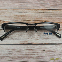 复古板材半框中梁金属弹簧腿男女配眼镜框结实光学眼镜架