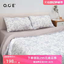 OCE全棉复古床上床品床套四件套纯棉春秋四季床单被套被罩夏季三