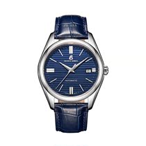 全球联保瑞士全新依波路豪爽系列40mm蓝盘自动机械皮带男款手表