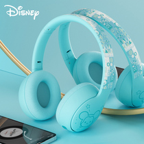 迪士尼无线蓝牙耳机头戴式儿童女生运动降噪正品超长续航2022新款