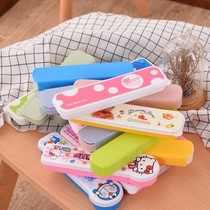 餐具收纳盒儿童卡通勺筷收纳盒学生便携筷子塑料盒宝宝餐具盒笔盒