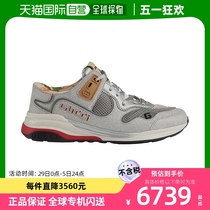 【99新未使用】香港直邮GUCCI 银色女士运动鞋 602228-HW910-8161