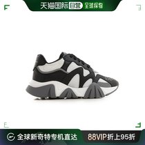 香港直邮VERSACE 范思哲 男士黑色聚酯纤维运动鞋 DSU7703-DVTREG