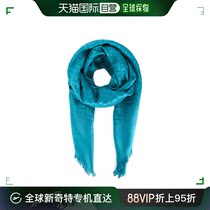 香港直邮FENDI 女士蓝色围巾 FXT924-MEA-F0KE5
