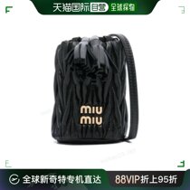 【99新未使用】香港直邮潮奢 Miu Miu 缪缪 女士绗缝迷你包
