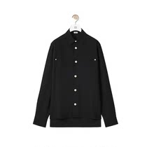 LOEWE 男士黑色衬衫 H526Y05W83-1100