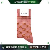 【99新未使用】香港直邮潮奢 Gucci 古驰 女士Gg 棉混纺袜子