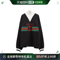 【99新未使用】香港直邮Gucci 古驰 男士 徽标拉链卫衣 727929XJE
